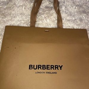 burberry gift bag